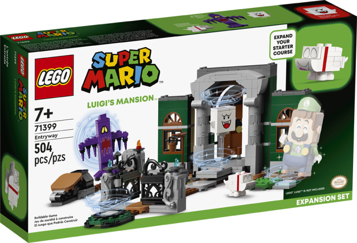 71399 Lego Super Mario – Luigiho sídlo: Vchod