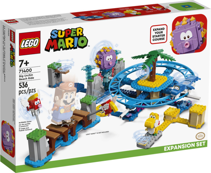 71400 Lego Super Mario – Plážová jízda s Big Urchinem