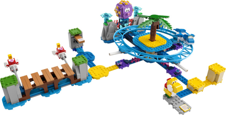 71400 Lego Super Mario – Plážová jízda s Big Urchinem