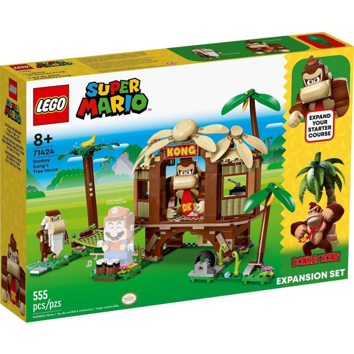 71424 Lego Super Mario – Donkey Kongov domeček na stromě – rozšiřující set