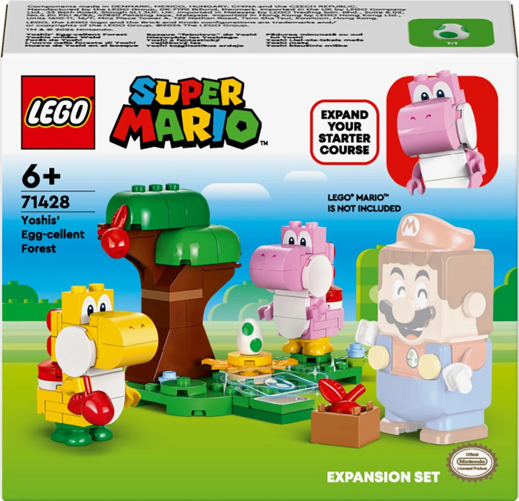 71428 Lego Super Mario – Yoshi a fantastický vajíčkový les – rozšiřující set
