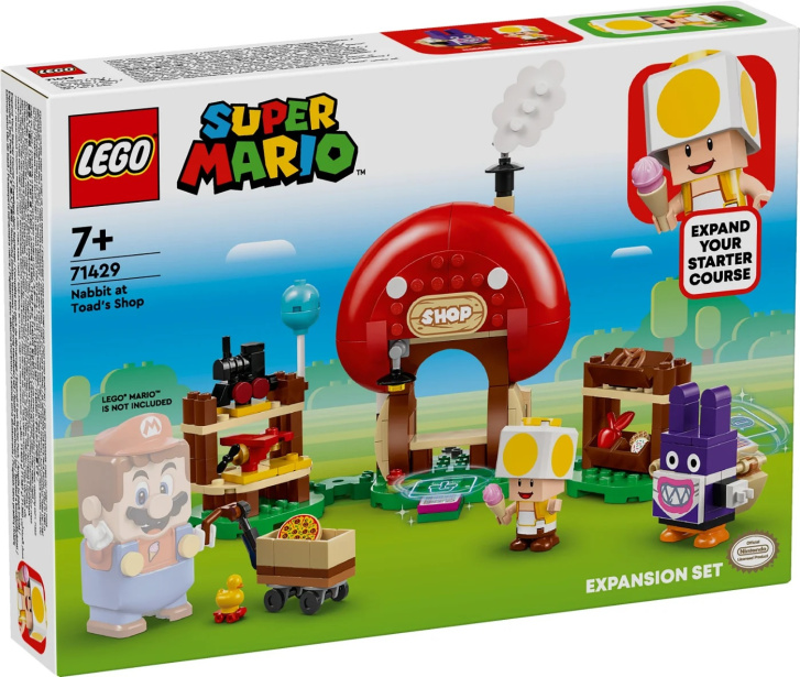 71429 Lego Super Mario – Nabbit v Toadově obchodě – rozšiřující set