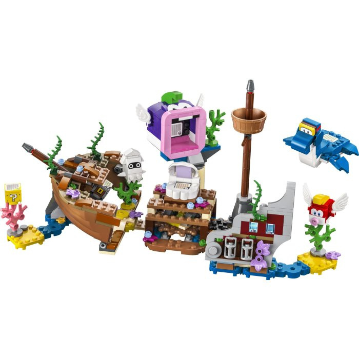71432 Lego Super Mario – Dorrie a dobrodružství ve vraku lodi: Rozšiřující Set