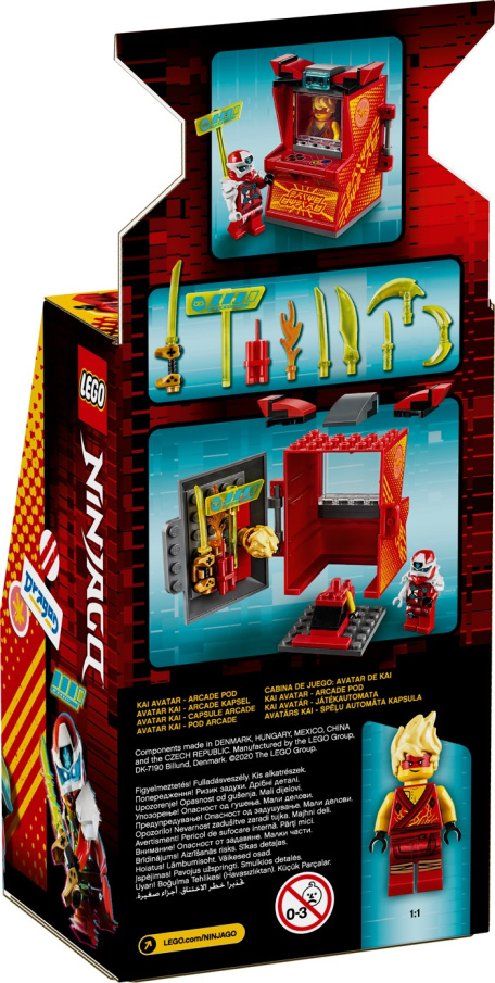 71714 LEGO NINJAGO - Kaiův avatar - arkádový automat