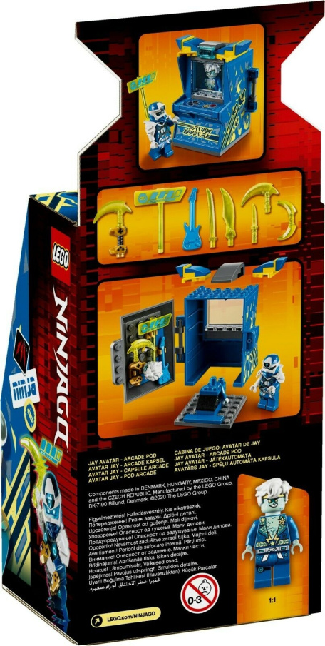 71715 LEGO NINJAGO - Jayův avatar - arkádový automat