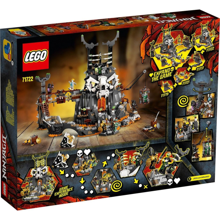 71722 LEGO NINJAGO – Kobky Čaroděje lebek