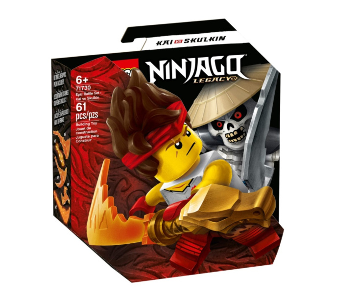 71730 LEGO NINJAGO - Epický souboj - Kai vs. Skulkin