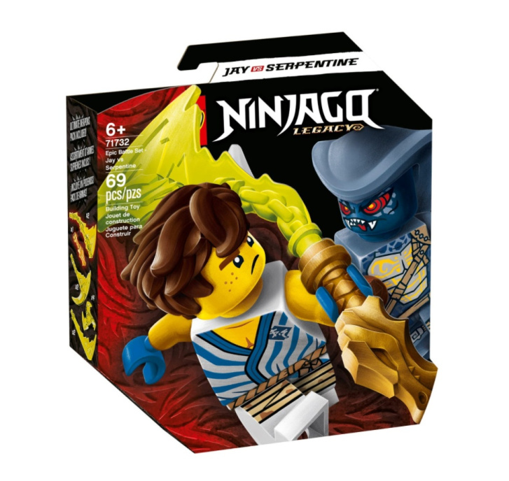 71732 LEGO NINJAGO - Epický souboj – Jay vs. Serpentine
