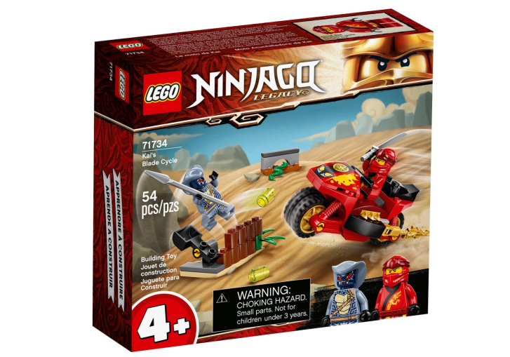 71734 LEGO NINJAGO – Kaiova motorka s čepelemi