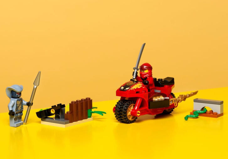 71734 LEGO NINJAGO – Kaiova motorka s čepelemi