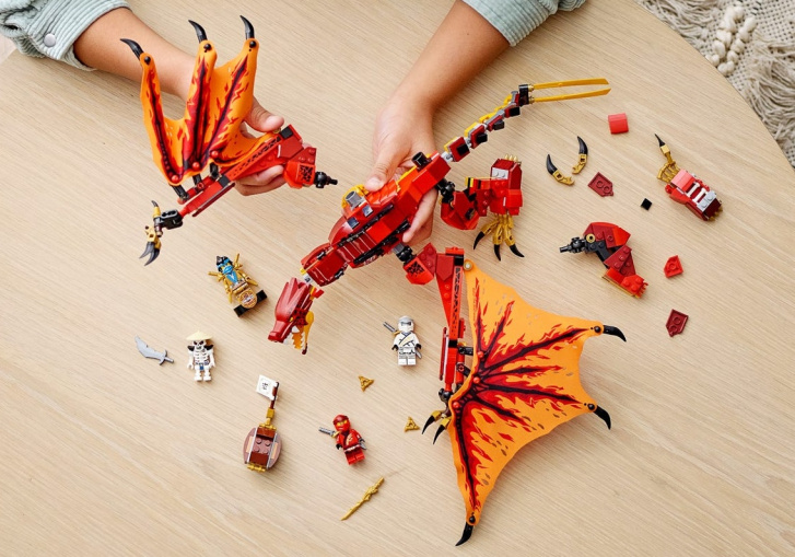 71753 LEGO NINJAGO – Útok ohnivého draka