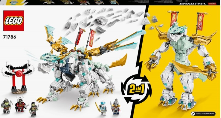 71786 Lego Ninjago – Ledový drak 2v1