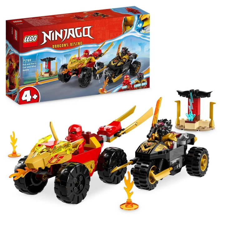 71789 Lego Ninjago- Kai a Ras v souboji auta s motorkou