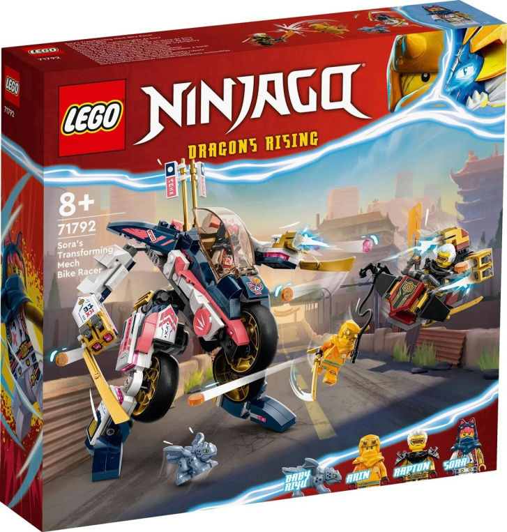 71792 Lego Ninjago – Sora a její transformační Motorobot