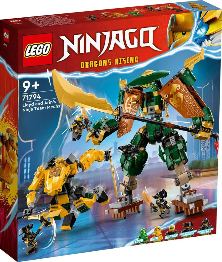 71794 Lego Ninjago – Lloyd, Arin a jejich tým nindža robotů