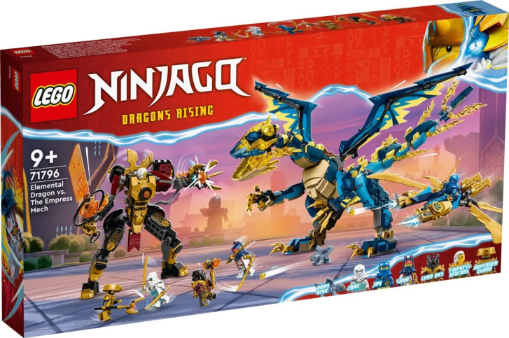71796 Lego Ninjago – Živelný drak proti robotovi Císařovny