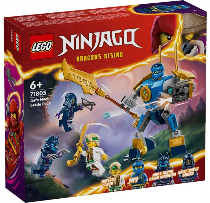 71805 Lego Ninjago – Bojový balíček Jayova robota
