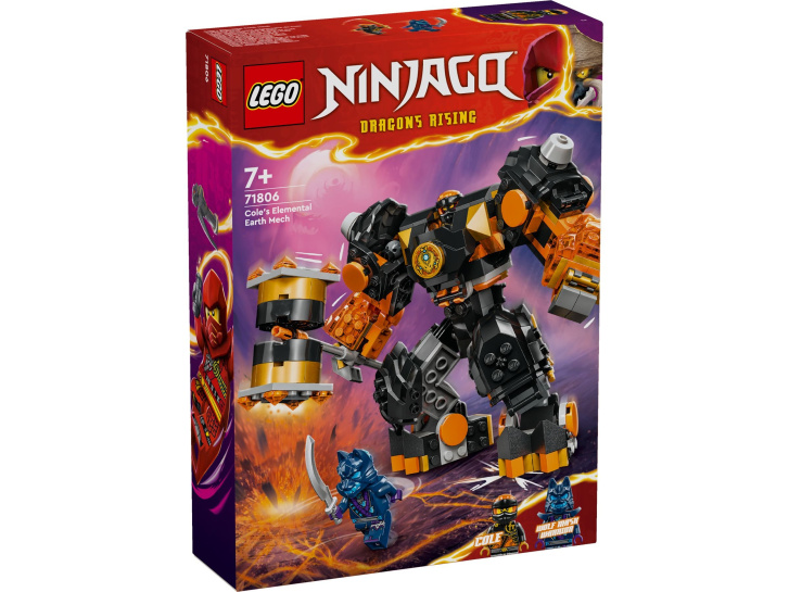 71806 Lego Ninjago – Coleův živelný zemský robot