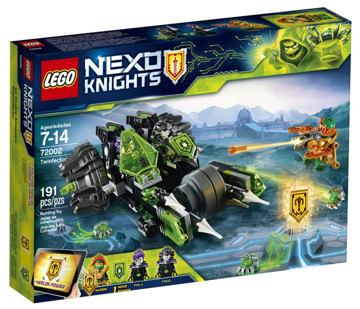 72002 LEGO NEXO KNIGHTS - Dvojkontaminátor