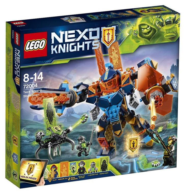 72004 LEGO NEXO KNIGHTS - Zúčtování s mechanickým kouzelníkem