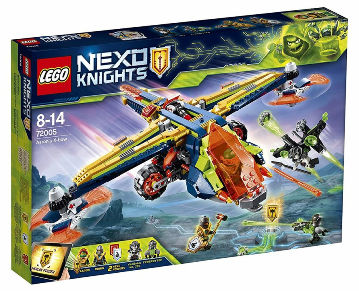 72005 LEGO NEXO KNIGHTS - Aaronova kuše
