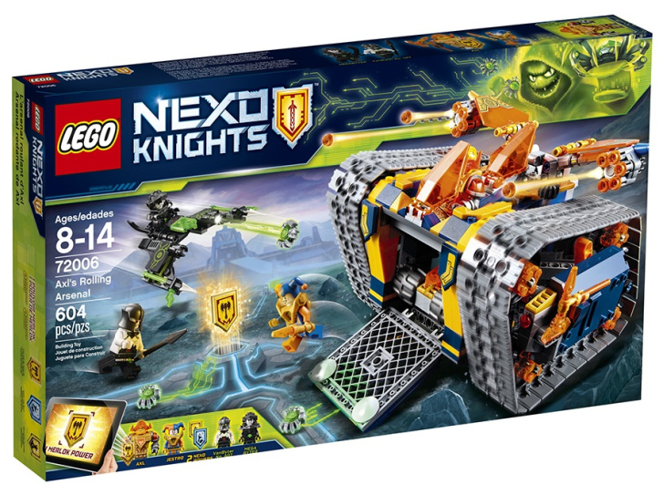 72006 LEGO NEXO KNIGHTS - Axlův super arsenál