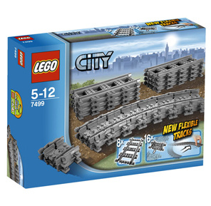 7499 LEGO CITY - Flexibilní kolejnice