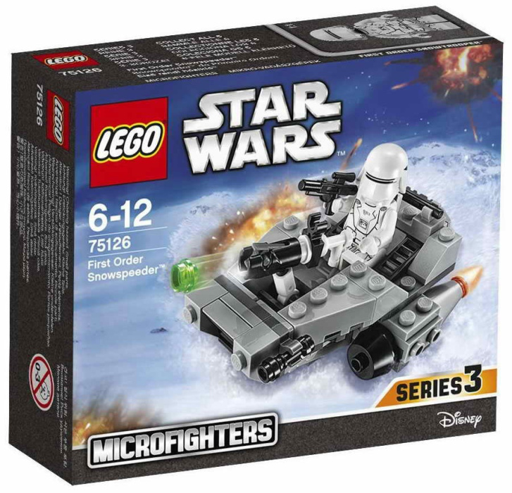 75126 LEGO STAR WARS - Snowspeeder Prvního řádu