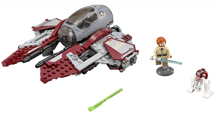 75135 LEGO STAR WARS - Obi-Wanova Jedijská stíhačka