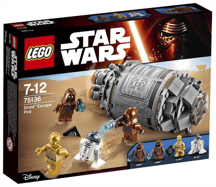75136 LEGO STAR WARS - Únikový modul pro Droidy