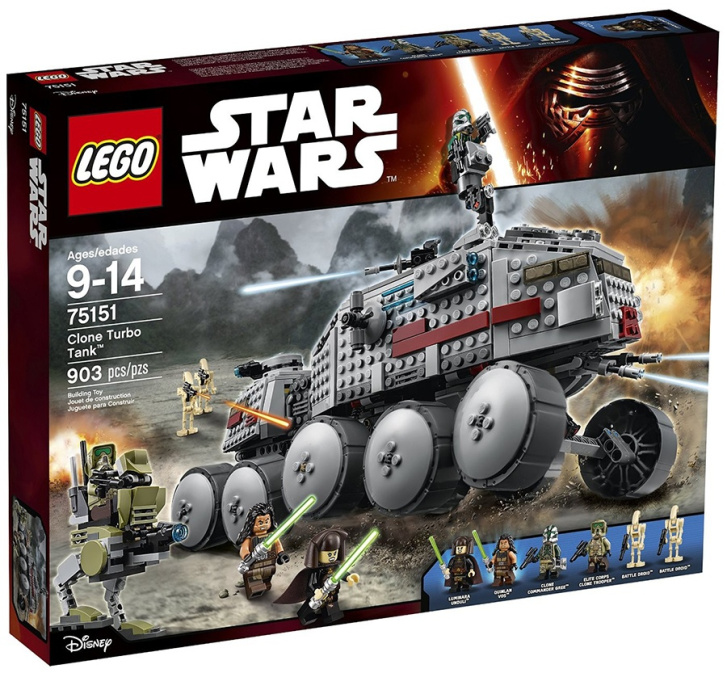75151 LEGO STAR WARS - Turbo tank Klonů