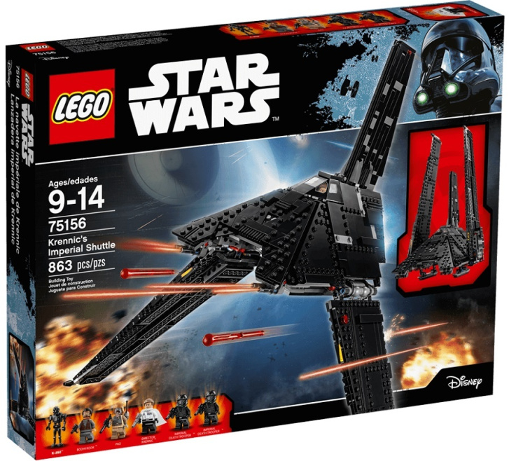 75156 LEGO STAR WARS - Imperiální raketoplán