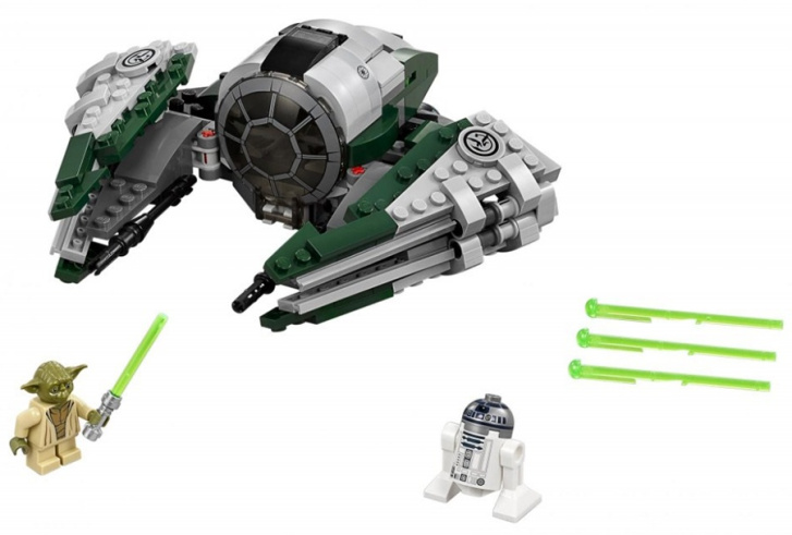75168 LEGO STAR WARS - Yodova jediská stíhačka