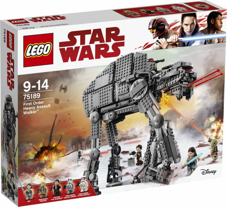 75189 LEGO STAR WARS – Těžký útočný chodec Prvnáho řádu