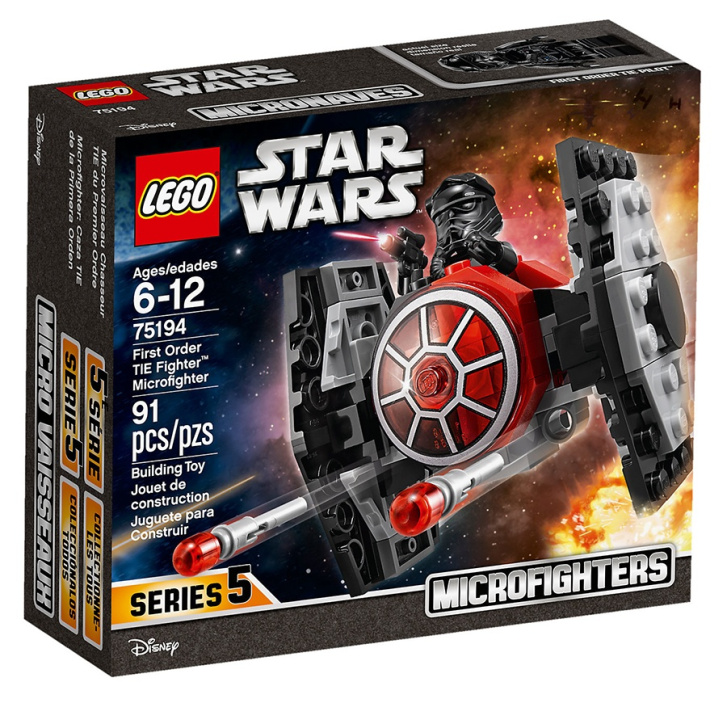 75194 LEGO STAR WARS - Mikrostíhačka TIE Prvního řádu