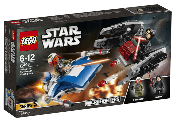 75196 LEGO STAR WARS - Mikrostíhačka A-wing vs. mikrostíhačka TIE