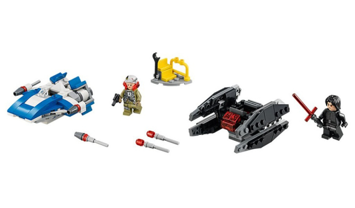 75196 LEGO STAR WARS - Mikrostíhačka A-wing vs. mikrostíhačka TIE