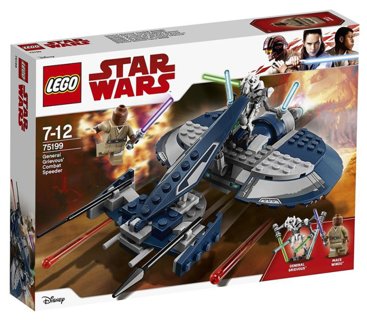 75199 LEGO STAR WARS - Bojový speeder generála Grievousa