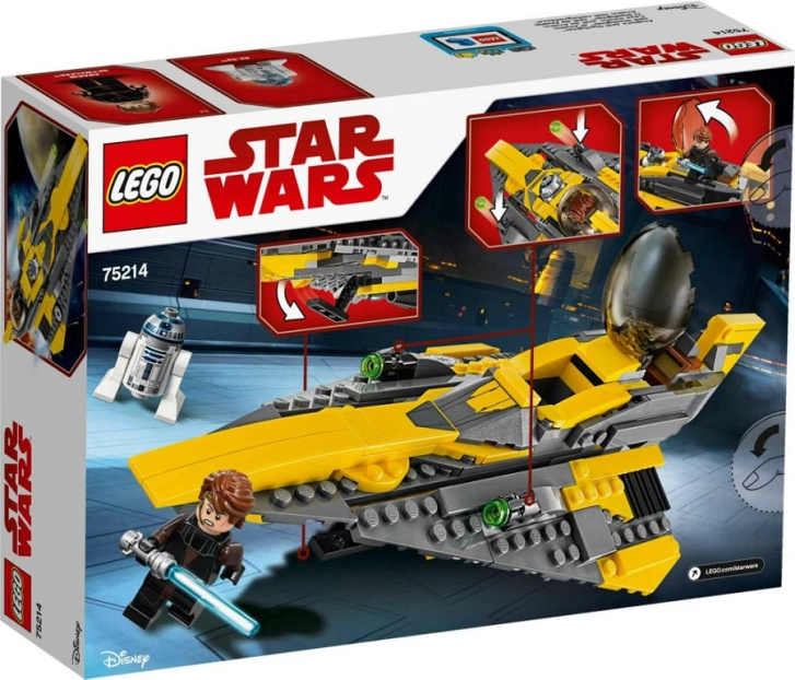 75214 LEGO STAR WARS - Anakinův Jedi Starfighter