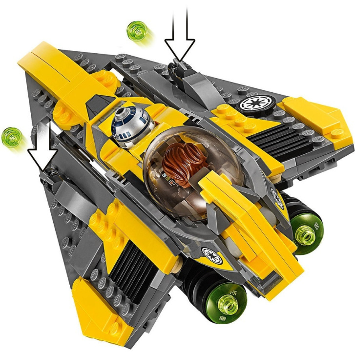 75214 LEGO STAR WARS - Anakinův Jedi Starfighter