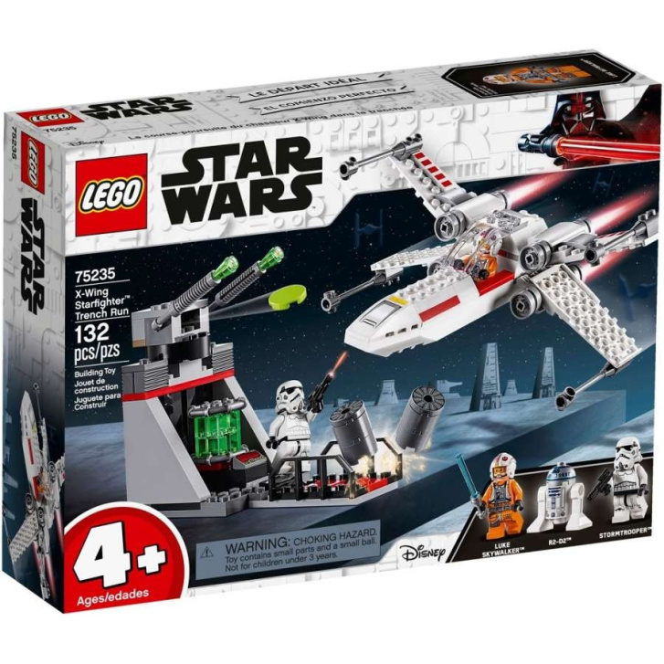 75235 LEGO STAR WARS - Útek z příkopu se stíhačkou X-Wing