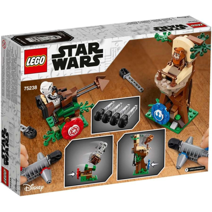 Lego Star Wars napadení na planetě Endor