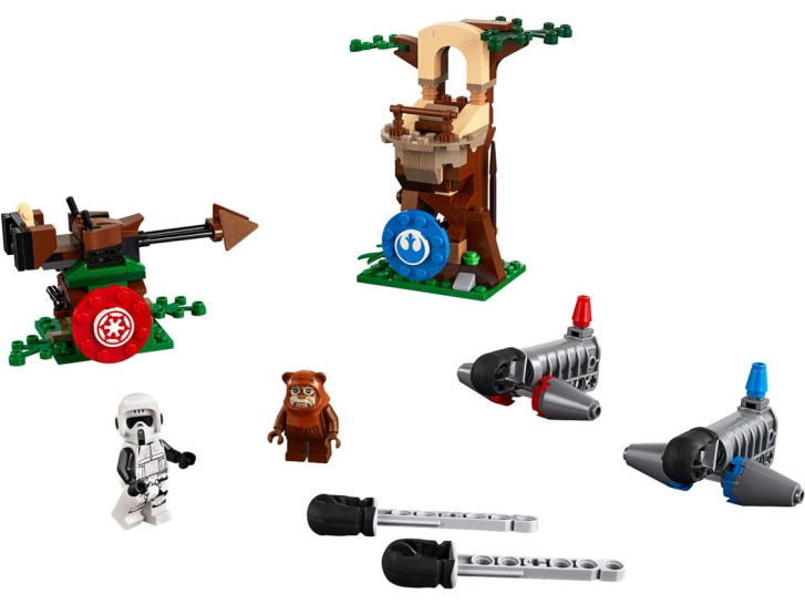 Lego Star Wars napadení na planetě Endor