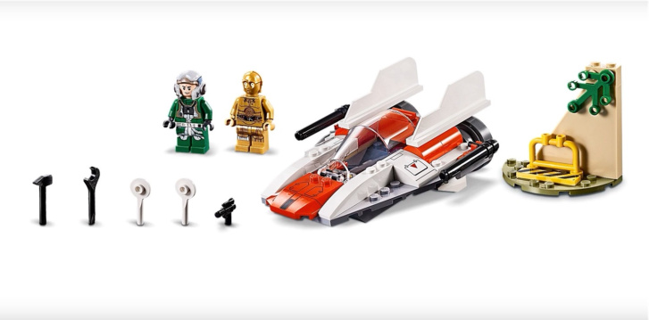75247 LEGO STAR WARS - Povstalecká stíhačka A-Wing