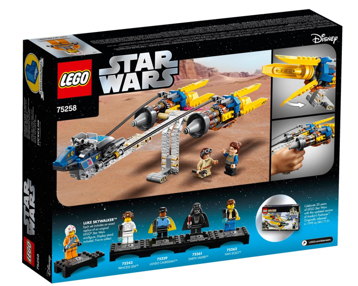 75258 LEGO STAR WARS - Anakinův kluzák