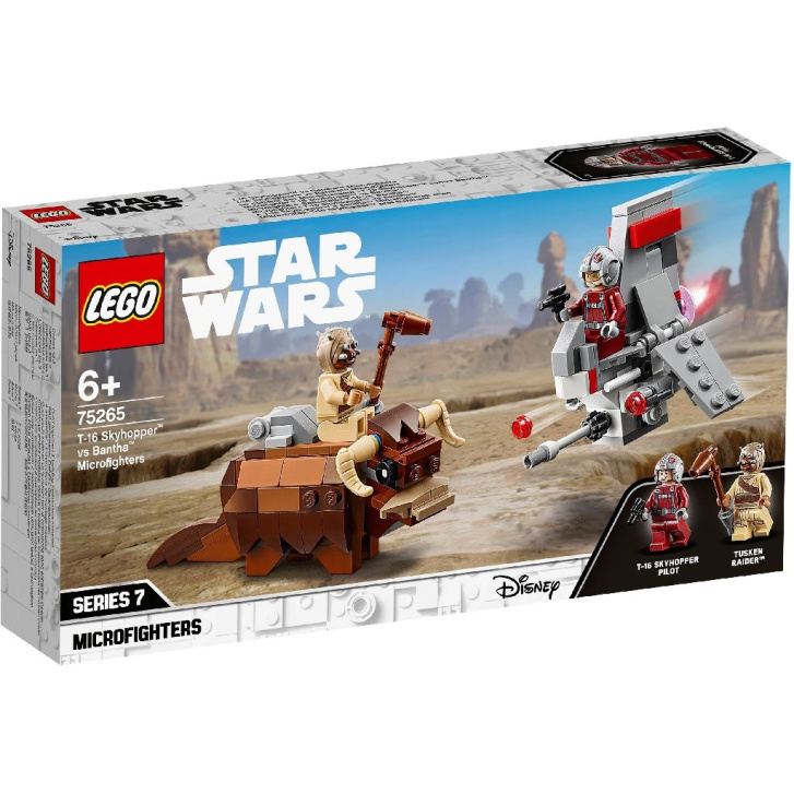 75265 LEGO STAR WARS - Mikrostíhačka T-16 Skyhopper vs. Bantha