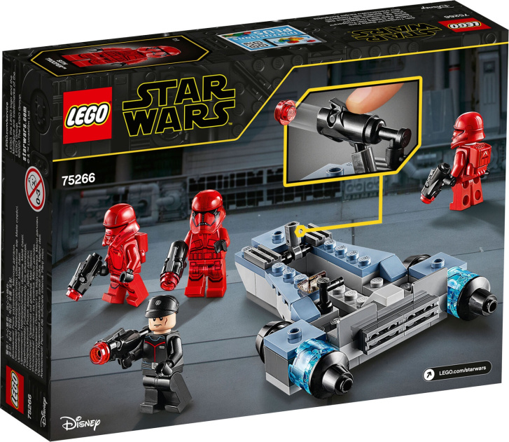 75266 LEGO STAR WARS - Bitevní balíček sithských jednotek