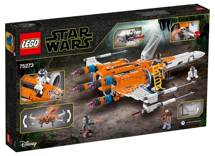 75273 LEGO STAR WARS – Stíhačka X-wing Poe Damerona