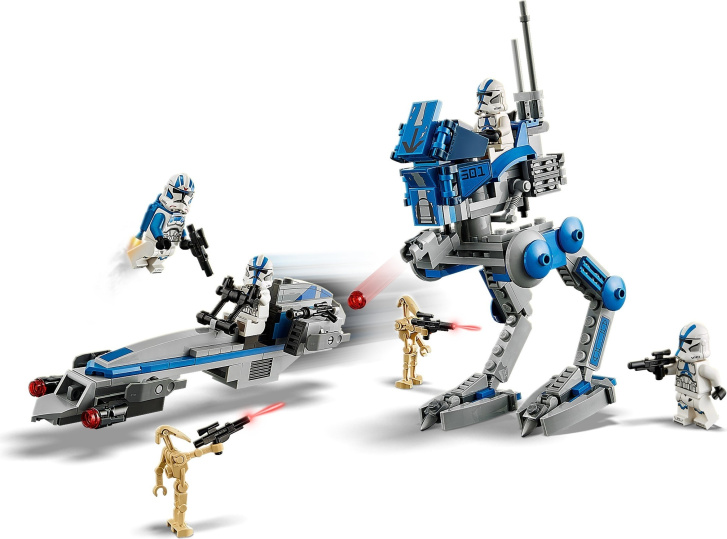 75280 LEGO STAR WARS – Klonoví vojáci z 501. legie