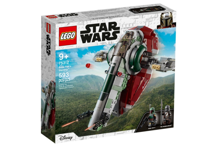 75312 Lego Star Wars - Boba Fett a jeho kosmická loď